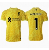 Liverpool Alisson Becker #1 Målmand Tredjetrøje 2024-25 Kortærmet