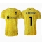 Liverpool Alisson Becker #1 Målmand Tredjetrøje 2024-25 Kortærmet