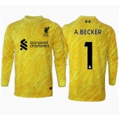 Liverpool Alisson Becker #1 Målmand Tredjetrøje 2024-25 Langærmet
