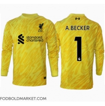 Liverpool Alisson Becker #1 Målmand Tredjetrøje 2024-25 Langærmet