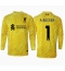 Liverpool Alisson Becker #1 Målmand Tredjetrøje 2024-25 Langærmet