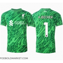 Liverpool Alisson Becker #1 Målmand Udebanetrøje 2024-25 Kortærmet