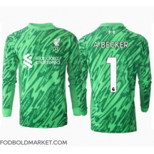 Liverpool Alisson Becker #1 Målmand Udebanetrøje 2024-25 Langærmet