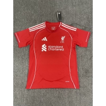 Liverpool Hjemmebanetrøje 2025-26 Kortærmet