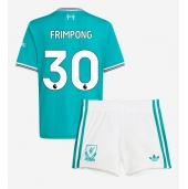 Liverpool Jeremie Frimpong #30 Tredjetrøje Børn 2025-26 Kortærmet (+ Korte bukser)