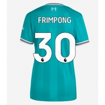 Liverpool Jeremie Frimpong #30 Tredjetrøje Dame 2025-26 Kortærmet