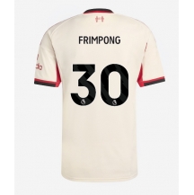 Liverpool Jeremie Frimpong #30 Udebanetrøje 2025-26 Kortærmet