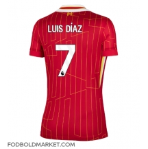 Liverpool Luis Diaz #7 Hjemmebanetrøje Dame 2024-25 Kortærmet