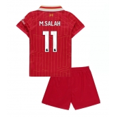 Liverpool Mohamed Salah #11 Hjemmebanetrøje Børn 2024-25 Kortærmet (+ Korte bukser)