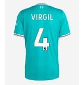 Liverpool Virgil van Dijk #4 Tredjetrøje 2025-26 Kortærmet