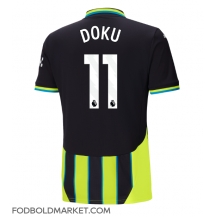 Manchester City Jeremy Doku #11 Udebanetrøje 2024-25 Kortærmet