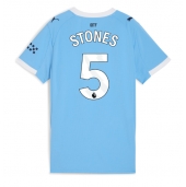 Manchester City John Stones #5 Hjemmebanetrøje Dame 2025-26 Kortærmet