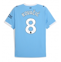 Manchester City Mateo Kovacic #8 Hjemmebanetrøje 2025-26 Kortærmet