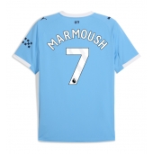 Manchester City Omar Marmoush #7 Hjemmebanetrøje 2025-26 Kortærmet