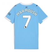 Manchester City Omar Marmoush #7 Hjemmebanetrøje Dame 2025-26 Kortærmet