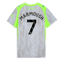 Manchester City Omar Marmoush #7 Tredjetrøje Dame 2025-26 Kortærmet