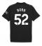 Manchester City Oscar Bobb #52 Udebanetrøje 2025-26 Kortærmet