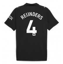 Manchester City Tijjani Reijnders #4 Udebanetrøje 2025-26 Kortærmet