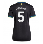 Manchester United Harry Maguire #5 Tredjetrøje Dame 2025-26 Kortærmet