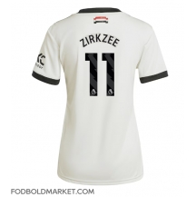 Manchester United Joshua Zirkzee #11 Tredjetrøje Dame 2024-25 Kortærmet