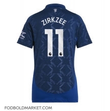 Manchester United Joshua Zirkzee #11 Udebanetrøje Dame 2024-25 Kortærmet