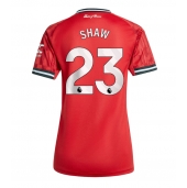 Manchester United Luke Shaw #23 Hjemmebanetrøje Dame 2025-26 Kortærmet