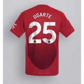 Manchester United Manuel Ugarte #25 Hjemmebanetrøje 2024-25 Kortærmet