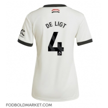 Manchester United Matthijs de Ligt #4 Tredjetrøje Dame 2024-25 Kortærmet