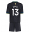 Manchester United Patrick Dorgu #13 Tredjetrøje Børn 2025-26 Kortærmet (+ Korte bukser)