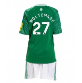 Newcastle United Nick Woltemade #27 Udebanetrøje Børn 2025-26 Kortærmet (+ Korte bukser)