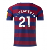 Newcastle United Tino Livramento #21 Udebanetrøje 2024-25 Kortærmet