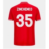 Nottingham Forest Oleksandr Zinchenko #35 Hjemmebanetrøje 2025-26 Kortærmet