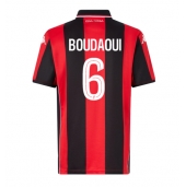 OGC Nice Hicham Boudaoui #6 Hjemmebanetrøje 2025-26 Kortærmet