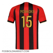 OGC Nice Youssoufa Moukoko #15 Hjemmebanetrøje 2024-25 Kortærmet