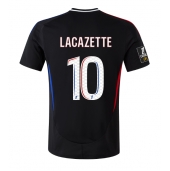 Olympique Lyonnais Alexandre Lacazette #10 Udebanetrøje 2024-25 Kortærmet