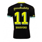 PSV Eindhoven Johan Bakayoko #11 Udebanetrøje 2024-25 Kortærmet