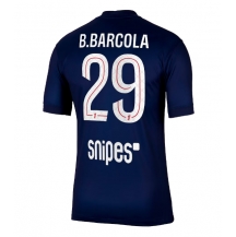 Paris Saint-Germain Bradley Barcola #29 Hjemmebanetrøje 2025-26 Kortærmet