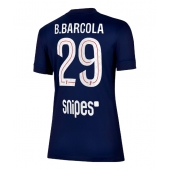 Paris Saint-Germain Bradley Barcola #29 Hjemmebanetrøje Dame 2025-26 Kortærmet