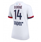 Paris Saint-Germain Desire Doue #14 Udebanetrøje Dame 2025-26 Kortærmet