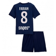 Paris Saint-Germain Fabian Ruiz #8 Hjemmebanetrøje Børn 2025-26 Kortærmet (+ Korte bukser)
