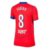 Paris Saint-Germain Fabian Ruiz #8 Tredjetrøje Dame 2025-26 Kortærmet