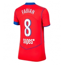 Paris Saint-Germain Fabian Ruiz #8 Tredjetrøje Dame 2025-26 Kortærmet