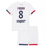 Paris Saint-Germain Fabian Ruiz #8 Udebanetrøje Børn 2025-26 Kortærmet (+ Korte bukser)