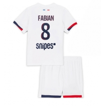 Paris Saint-Germain Fabian Ruiz #8 Udebanetrøje Børn 2025-26 Kortærmet (+ Korte bukser)