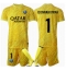 Paris Saint-Germain Gianluigi Donnarumma #1 Målmand Tredjetrøje Børn 2024-25 Kortærmet (+ Korte bukser)