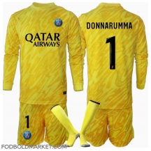 Paris Saint-Germain Gianluigi Donnarumma #1 Målmand Tredjetrøje Børn 2024-25 Langærmet (+ Korte bukser)