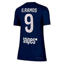 Paris Saint-Germain Goncalo Ramos #9 Hjemmebanetrøje Dame 2025-26 Kortærmet