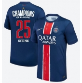 Paris Saint-Germain Hjemmebanetrøje 2024-25 UCL Champions Kortærmet