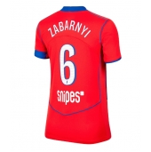 Paris Saint-Germain Illia Zabarnyi #6 Tredjetrøje Dame 2025-26 Kortærmet