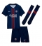 Paris Saint-Germain Joao Neves #87 Hjemmebanetrøje Børn 2025-26 Kortærmet (+ Korte bukser)